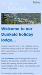 Mobile Screenshot of dunkeldholidaylodge.co.uk